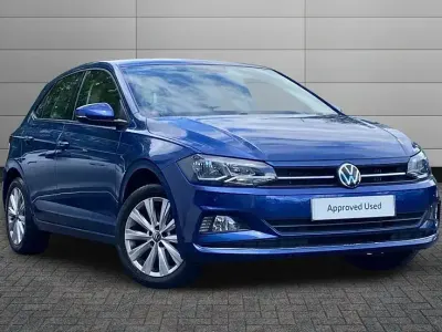 Used VW Polo SEL 110 HP (80 kW) 2021 Blue Hatchback