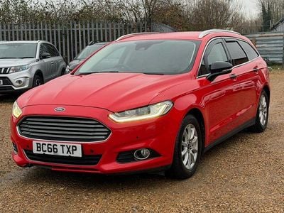 Used Ford Mondeo Titanium 120 HP (88 kW) 2017 Red Estate