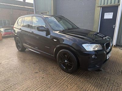 Black Used 2013 BMW X3 M Sport SUV | £9,299 (Fair price)