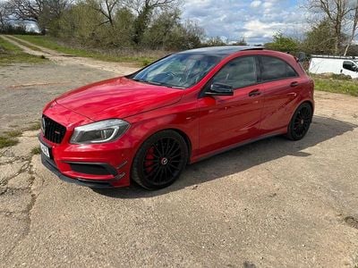 Used Mercedes A45 AMG 2014 Red Hatchback