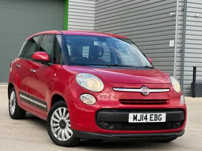 Used Fiat 500L Pop Star 85 HP (62 kW) 2014 Red MPV
