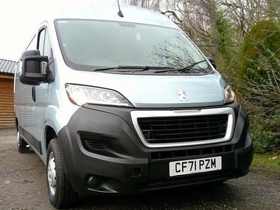 Blue Used 2021 Peugeot Boxer Van | £11,995 (Good price)