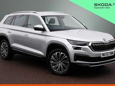 Brilliant silver metallic Used 2022 Skoda Kodiaq SE L Executive SUV | £29,000 (Fair price)