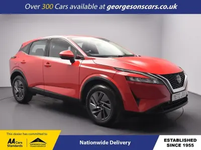 Używany Nissan Qashqai Acenta Premium 158 KM (116 kW) 2022 Czerwony SUV