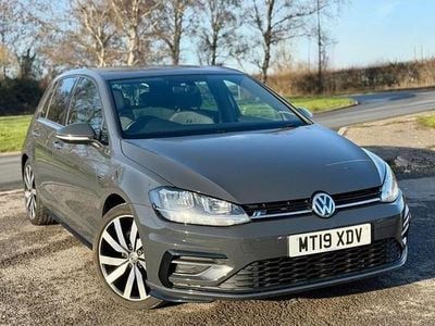 Grey Used 2019 VW Golf VII R-line Hatchback | £16,370 (Fair price)