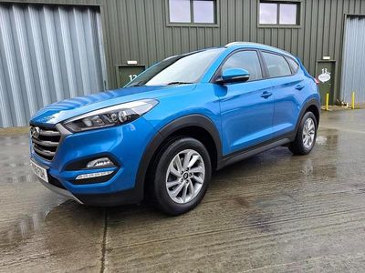 Used Hyundai Tucson SE 132 HP (97 kW) 2018 Blue SUV