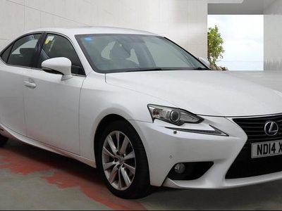 Used Lexus IS300h Luxury Line 2014 White Sedan