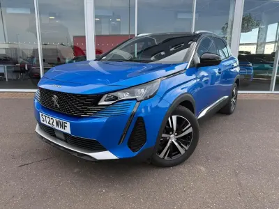 Used Peugeot 3008 GT 129 HP (94 kW) 2022 Blue SUV