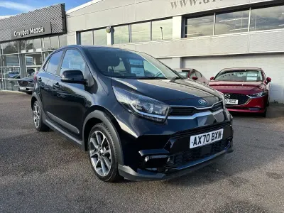 Used Kia Picanto X-Line 67 HP (49 kW) 2021 Black Hatchback