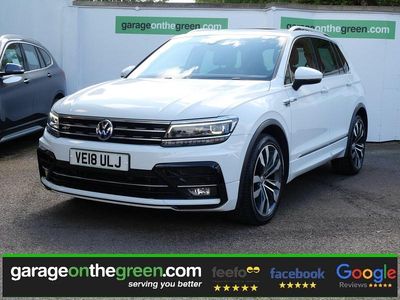 Used VW Tiguan R-line 150 HP (110 kW) 2018 White SUV
