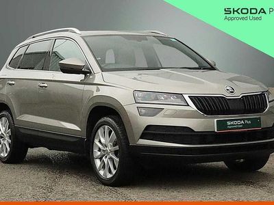 Used Skoda Karoq 110 HP (80 kW) 2018 Cappuccino beige metallic SUV
