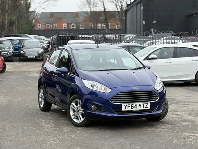 Blue Used 2014 Ford Fiesta Zetec Hatchback | £3,095 (Good price)