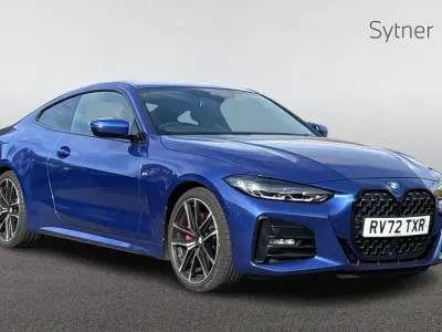Used BMW 420 Coupé M Sport 181 HP (133 kW) 2022 Blue Coupe