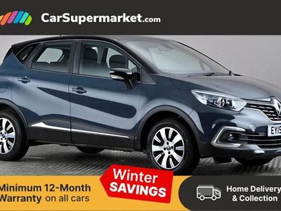 Blue/black Used 2019 Renault Captur Play SUV | £7,497 (Fair price)