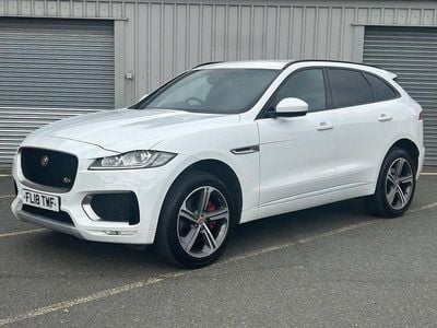 White Used 2018 Jaguar F-Pace S SUV | £18,000 (Super price)