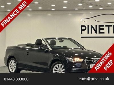 Used Audi A3 Cabriolet Business 110 HP (80 kW) 2015 Black Cabriolet