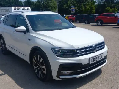 Used VW Tiguan Allspace R-line 190 HP (139 kW) 2019 White SUV