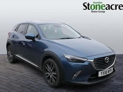 Blue Used 2018 Mazda CX-3 Inclusive SUV | £12,995 (Fair price)