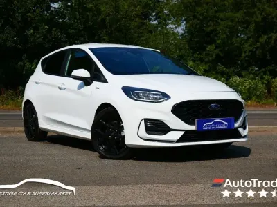Used Ford Fiesta ST-Line 125 HP (91 kW) 2023 White Hatchback