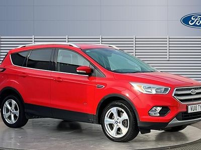 Used Ford Kuga Zetec 150 HP (110 kW) 2018 Red SUV