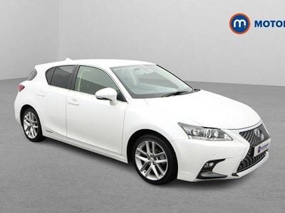 White Used 2018 Lexus CT200h Luxury Line Hatchback | £15,949 (Fair price)