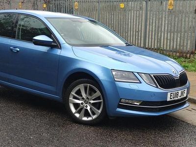 Blue Used 2018 Skoda Octavia SE L Hatchback | £6,700 (Fair price)