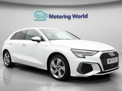 Used Audi A3 Sportback S-Line 204 HP (150 kW) 2021 White Hatchback