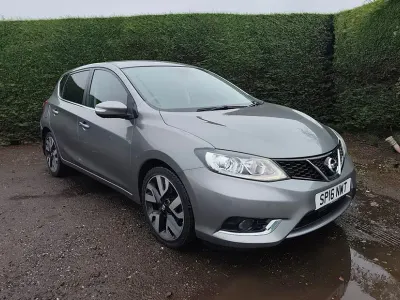 Used Nissan Pulsar Tekna 110 HP (80 kW) 2016 Grey Hatchback