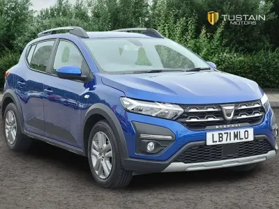 Used Dacia Sandero Comfort 90 HP (66 kW) 2021 Blue Hatchback