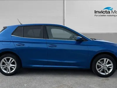 Used Skoda Fabia SE L 116 HP (85 kW) 2024 Blue Hatchback
