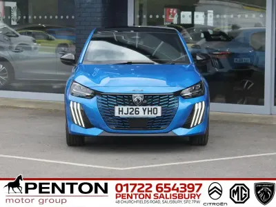 New Peugeot 208 Premium 145 HP (106 kW) 2026 Blue Hatchback