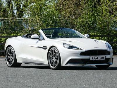 Used Aston Martin Vanquish 565 HP (415 kW) 2014 White Cabriolet