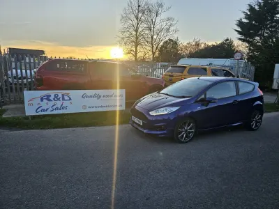 Used Ford Fiesta ST-Line 2017 Blue Hatchback
