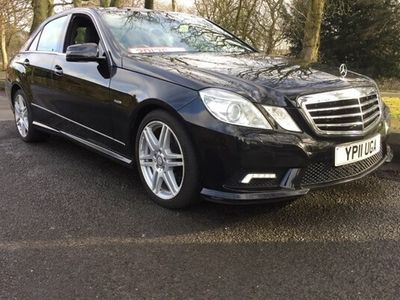 used Mercedes E220 E-Class SaloonCDI BlueEFFICIENCY Sport 4d Tip Auto