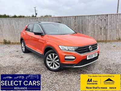 Begagnad VW T-Roc Design 150 HK (110 kW) 2020 Orange SUV