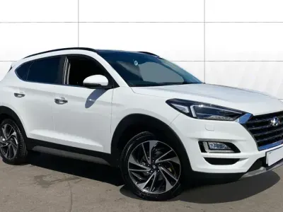 Used Hyundai Tucson Premium SE 177 HP (130 kW) 2019 White SUV