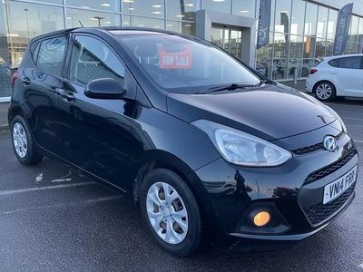 Black Used 2014 Hyundai i10 SE Hatchback | £4,190 (Fair price)