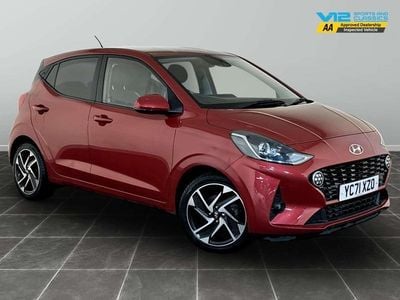 Red Used 2022 Hyundai i10 Premium Hatchback | £7,895 (Fair price)