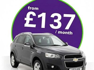 Black Used 2013 Chevrolet Captiva LTZ SUV | £4,370 (Fair price)