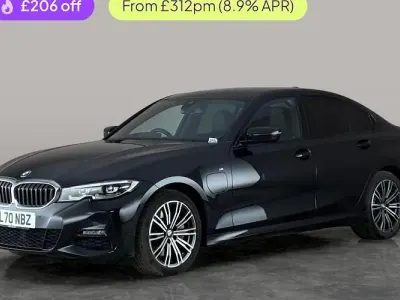 Used BMW 330e M Sport 292 HP (214 kW) 2021 Black Sedan