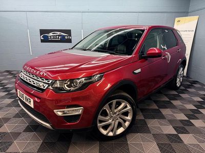 Begagnad Land Rover Discovery Sport HSE Luxury 180 HK (132 kW) 2016 Röd SUV