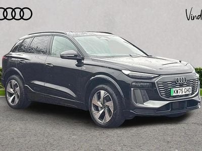 Used Audi Q6 e-tron S-Line 280 kW (382 HP) 2026 Black SUV