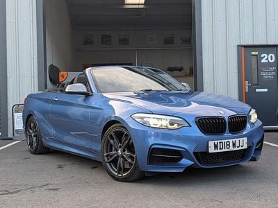 Used BMW M240 M Sport 2018 Blue Cabriolet