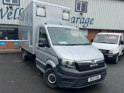 Used MAN TGE 102 HP (75 kW) 2021 Silver Van
