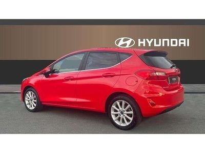 Used Ford Fiesta Titanium 125 HP (91 kW) 2018 Red Hatchback