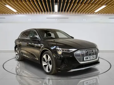 Used Audi e-tron S-Line 300 kW (408 HP) 2020 Black SUV