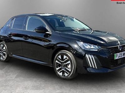 Second-hand Peugeot e-208 Allure 100 kW (136 CP) 2025 Negru Hatchback