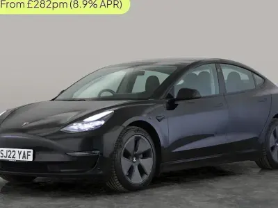 Used Tesla Model 3 Long Range AWD 366 kW (498 HP) 2022 Black Sedan