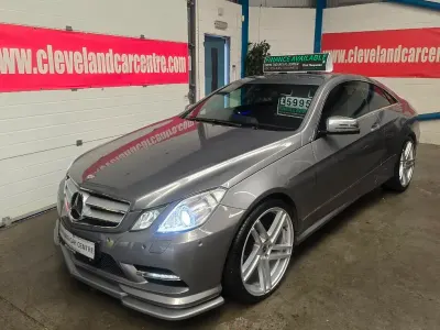 Used Mercedes E350 2013 Silver Coupe