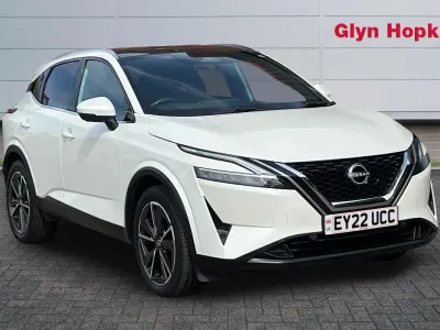 Used Nissan Qashqai Tekna 158 HP (116 kW) 2022 White SUV